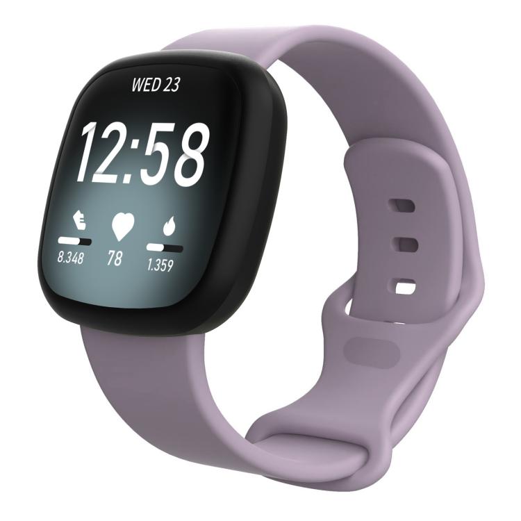 For Fitbit Versa 4 / Versa 3 / Sense2 / Sense xDfind Silicone Watch Band, L
