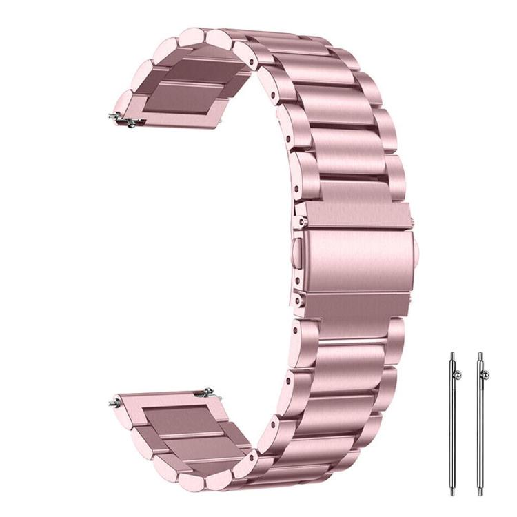 xDfind Three Beads Stainless Steel Watch Band, 22mm