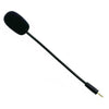 For Turtle Beach Ear Force PX4 / PX5 Gaming Headset Gooseneck Intercom Microphone, 2.5mm Straight, 3.5mm Straight