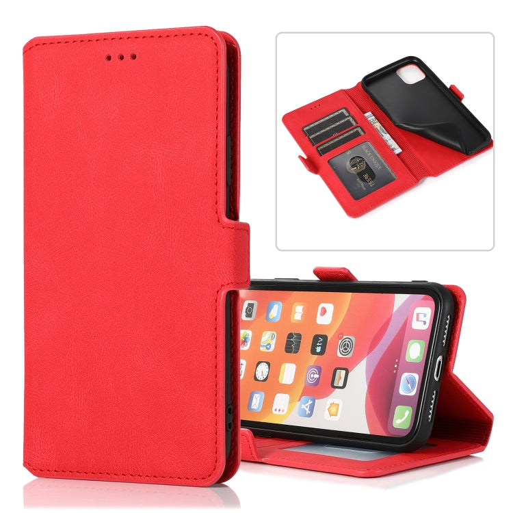 Retro Magnetic Closing Clasp Horizontal Flip Leather Case with Holder & Card Slots & Photo Frame & Wallet, For iPhone 11, For iPhone 11 Pro, For iPhone 11 Pro Max, For iPhone XS / X