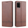 AZNS Magnetic Calf Texture Horizontal Flip Leather Case with Card Slots & Holder & Wallet, For Samsung Galaxy S20+