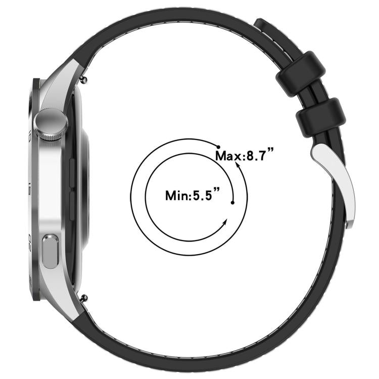 xDfind Hybrid Nylon Braid Silicone Watch Band, 22mm For Huawei Watch GT5/GT5 Pro/4/4 Pro, 20mm For Huawei Watch GT4 / GT3 / GT2