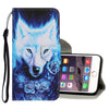 Coloured Drawing Pattern Horizontal Flip PU Leather Case with Holder & Card Slots & Wallet & Lanyard, For iPhone 8 Plus & 7 Plus