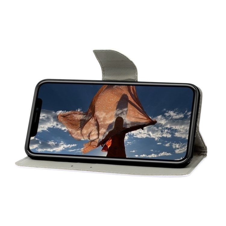 Coloured Drawing Pattern Horizontal Flip PU Leather Case with Holder & Card Slots & Wallet & Lanyard, For iPhone XR