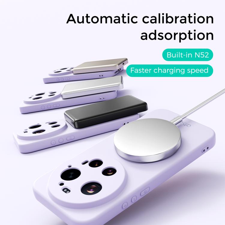 ABEEL Skin-friendly Feel Magnetic Liquid Silicone Phone Case with Holder, For Xiaomi 17 Ultra, For Xiaomi 17 Pro Max, For Xiaomi 17 Pro, For Xiaomi 17