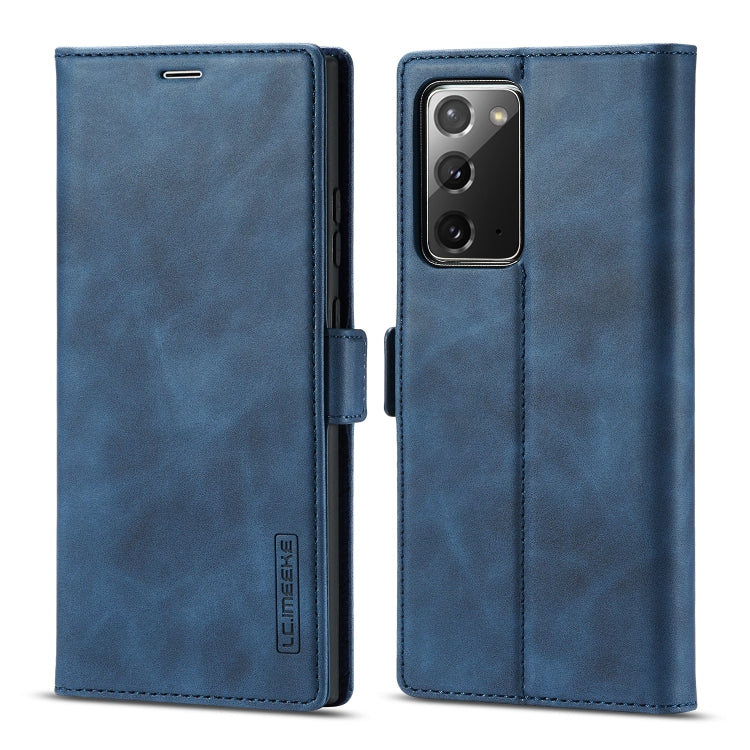 LC.IMEEK Strong Magnetism Ultra-thin Horizontal Flip Shockproof Matte TPU + PU Leather Case with Holder & Card Slots & Wallet, For Samsung Galaxy Note10, For Samsung Galaxy Note10+, For Samsung Galaxy Note20 Ultra, For Samsung Galaxy Note20