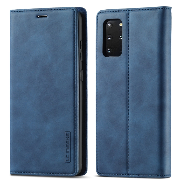 LC.IMEEKE Strong Magnetism Ultra-thin Horizontal Flip Shockproof Matte TPU + PU Leather Case with Holder & Card Slots & Wallet, For Samsung Galaxy S20, For Samsung Galaxy S20+, For Samsung Galaxy S20 Ultra, For Samsung Galaxy S20 FE