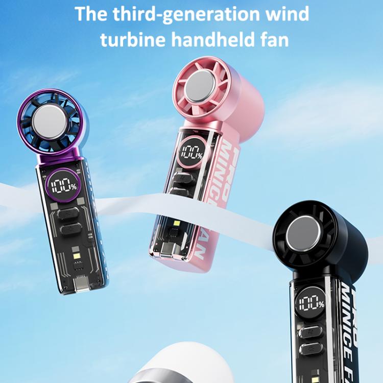 K824 Concentrated Wind Turbine Handheld Mini High Speed ??Fan