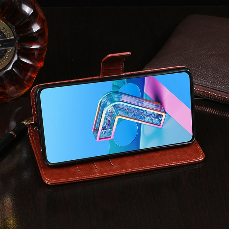 idewei Crazy Horse Texture Horizontal Flip Leather Case with Holder & Card Slots & Wallet, For ASUS Zenfone 7 Pro ZS671KS, For ASUS Zenfone 7 ZS670KS, For Blackview BV5500