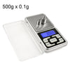 MH-100 500g x 0.1g High Accuracy Digital Electronic Portable Mini Pocket Scale Mobile Phone Weighing Scale Balance Device with 1.6 inch LCD Screen, 500g/0.1g