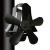 YL-106 5-Blade High Temperature Aluminum Heat Powered Fireplace Stove Fan, YL-106 (Black), YL-106 (Bronze), YL-106 (Grey), YL-106 (Gold), YL-106 (Rose Red), YL-106 (Silver), YL-106 (White)