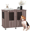 PawHut Dog Crate Kennel Cage for Small Medium Dog, Indoor End Table