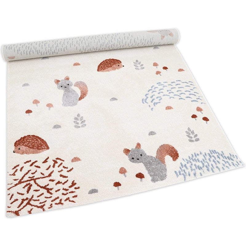 FOREST DREAM L children's rug forest animals