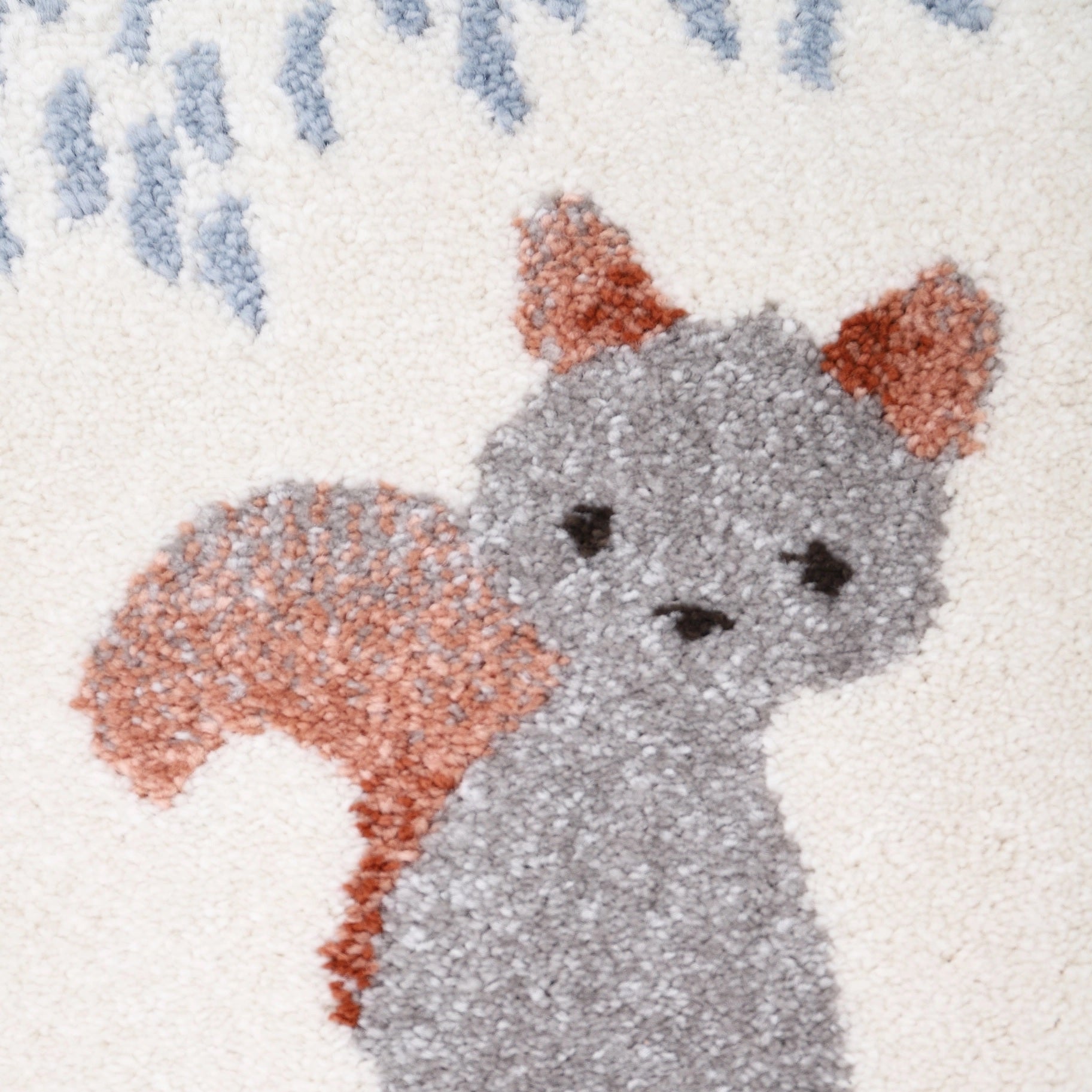 FOREST DREAM L children's rug forest animals