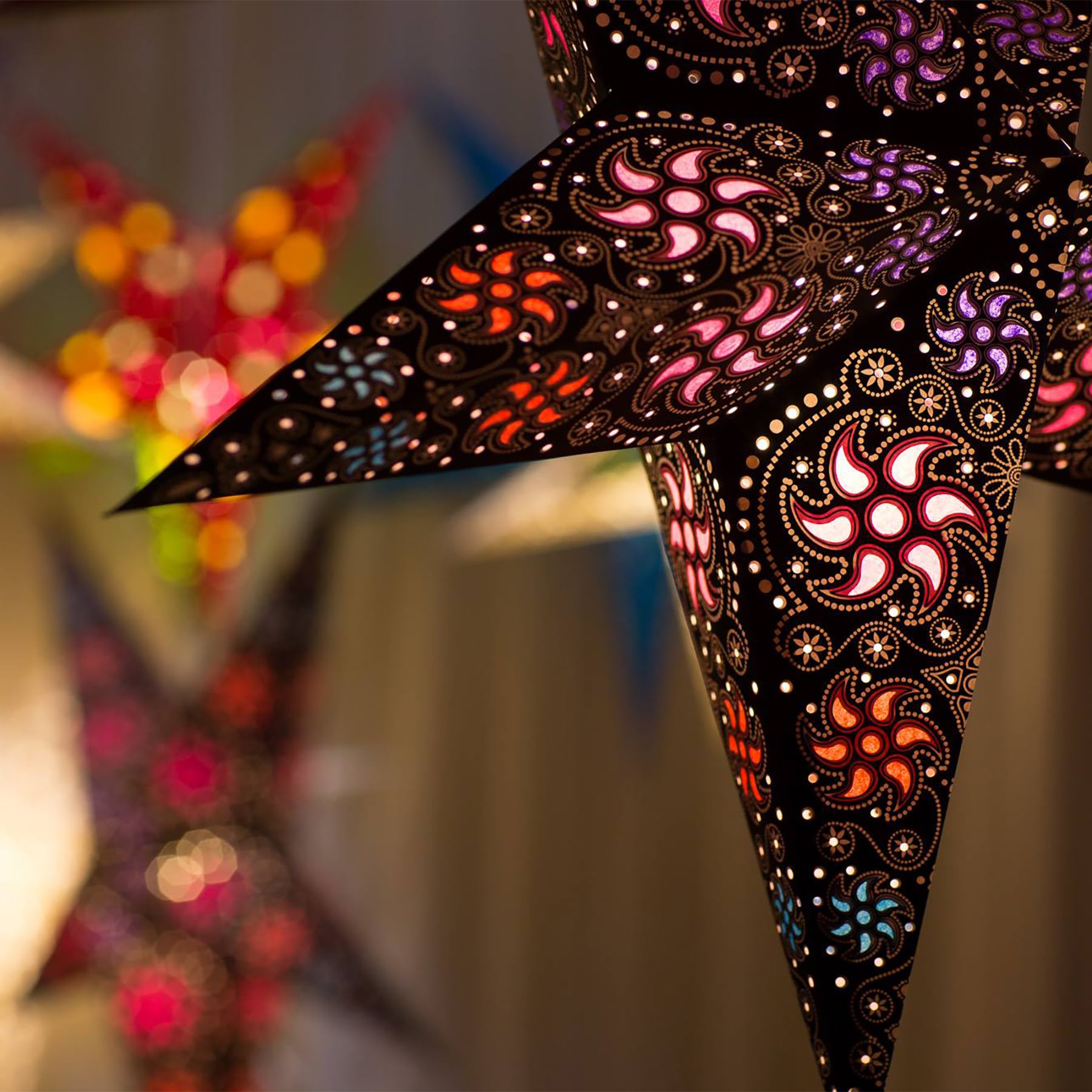 Firework: Black / Multi