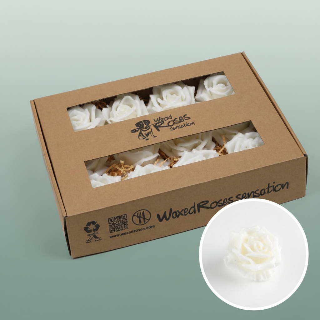 Wax Rose Spray