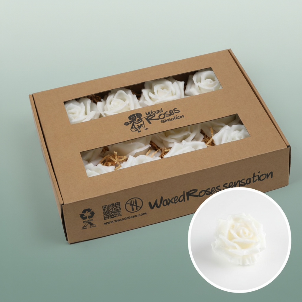 Wax Rose Spray