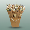 Dried Bouquet Romantic Artificial Red