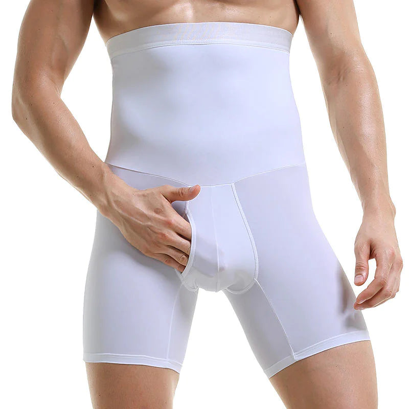 Men's Compression Shirt Slimming Body Shaper Vest - Enhance Fitness & Comfort with Stylish Design