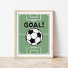 Football Pitch Print - Goal!