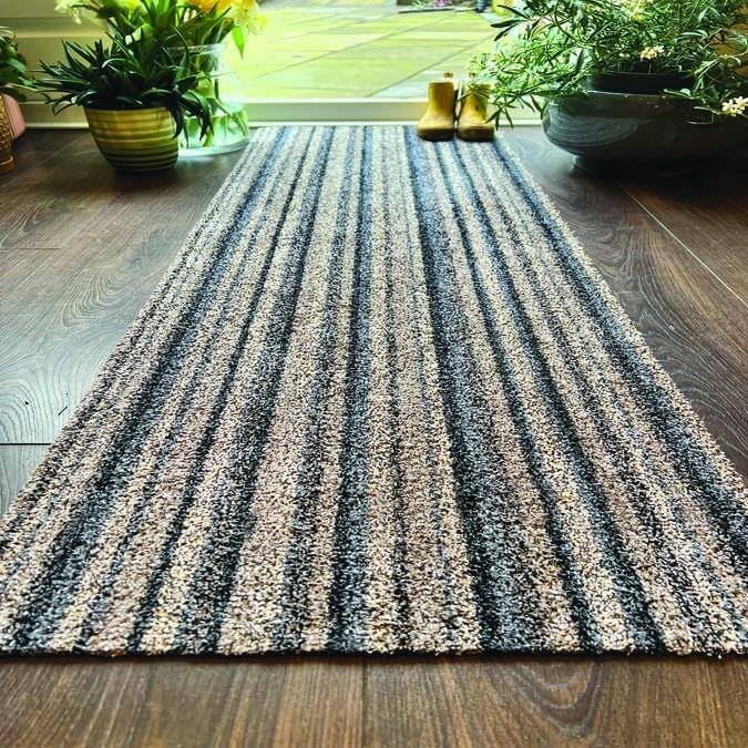 Washable Ribbon Mat in Multicolour