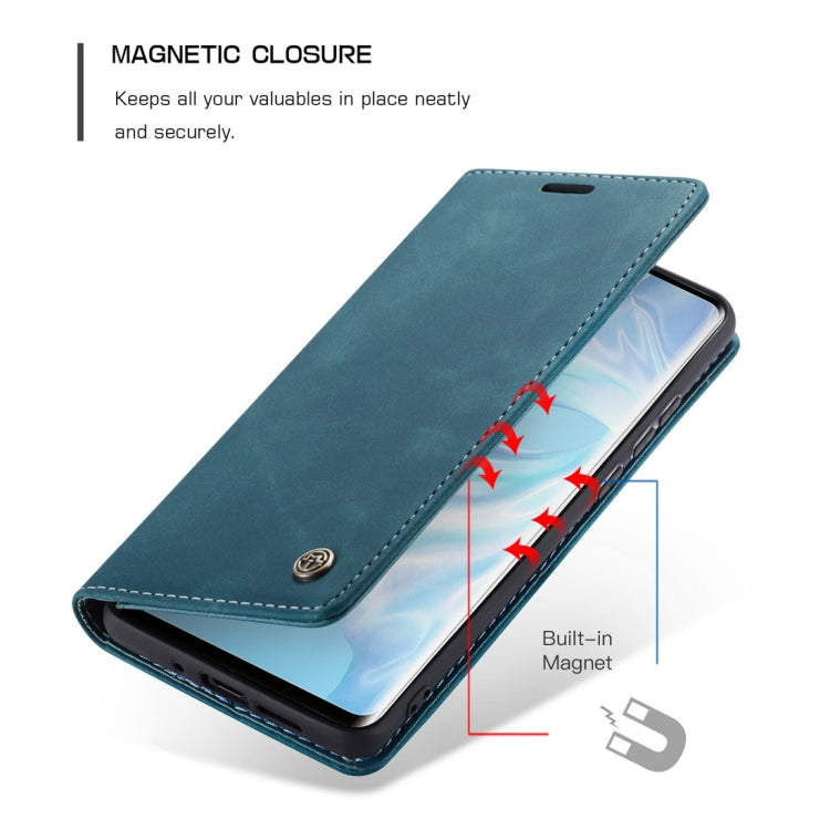 CaseMe-013 Multifunctional Retro Frosted Horizontal Flip Leather Case for Huawei P30 Pro, with Card Slot & Holder & Wallet, For Huawei P30 Pro