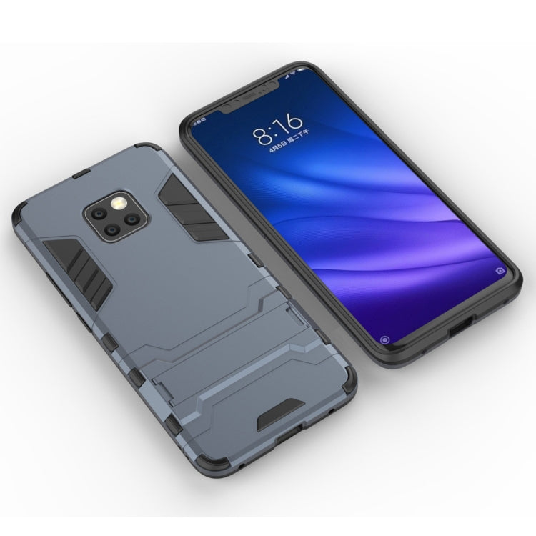 Shockproof PC + TPU Case for Huawei Mate 20 Pro, with Holder, For Huawei Mate 20 Pro