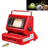 Multifunctional Portable Outdoor Camping Trip Gas Heater Gas Stove Burner, Powered by Dual Gas Tank (Not Included), Dual Gas Tank