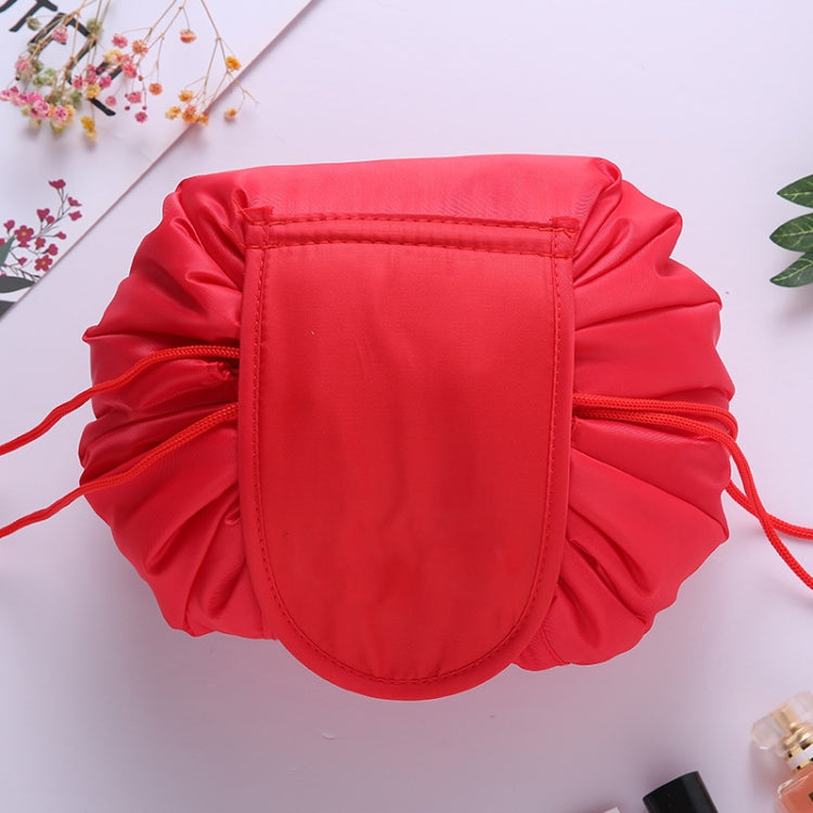 Travel Large Volume Drawstring Bag Cosmetic Sundries Storage Bag, Red, Black, Pink, Light Grey, Light Pink, Mint Green, Navy Blue