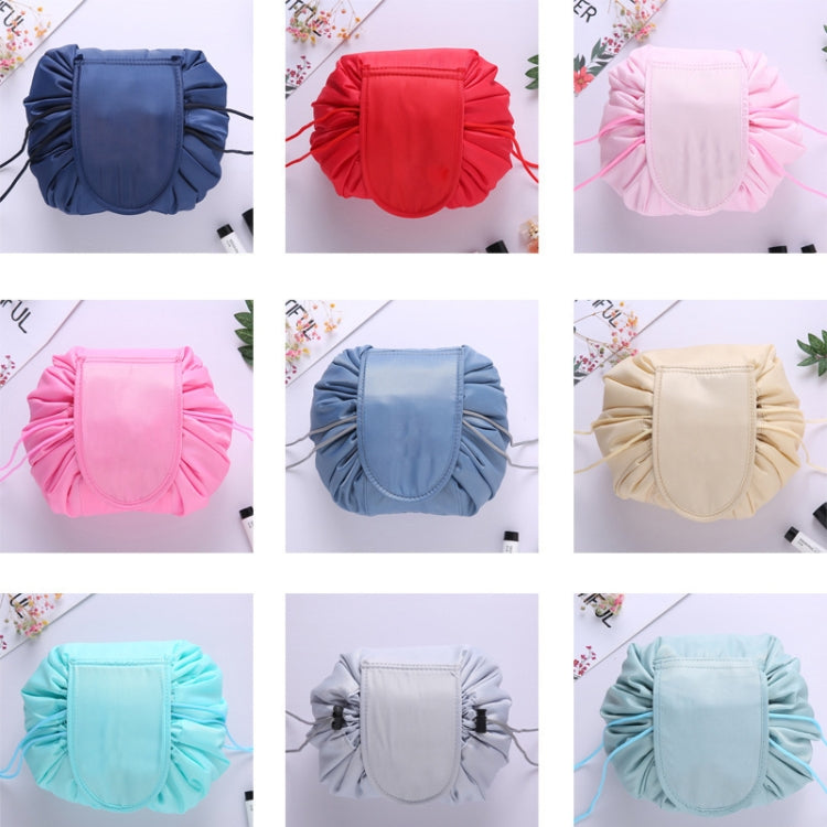 Travel Large Volume Drawstring Bag Cosmetic Sundries Storage Bag, Red, Black, Pink, Light Grey, Light Pink, Mint Green, Navy Blue