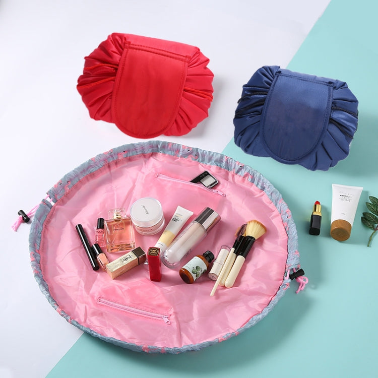 Travel Large Volume Drawstring Bag Cosmetic Sundries Storage Bag, Red, Black, Pink, Light Grey, Light Pink, Mint Green, Navy Blue