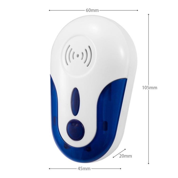 4W Electronic Ultrasonic Anti Mosquito Rat Mouse Cockroach Insect Pest Repeller, AC 90-250V, 109 UK Plug, 109 EU Plug