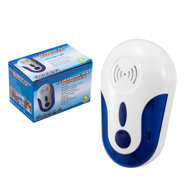 4W Electronic Ultrasonic Anti Mosquito Rat Mouse Cockroach Insect Pest Repeller, AC 90-250V, 109 UK Plug, 109 EU Plug