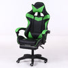 Computer Office Chair Home Gaming Chair Lifted Rotating Lounge Chair with Footrest / Nylon Feet, With Footrest / Nylon Feet (Green), With Footrest / Nylon Feet (Gold), With Footrest / Nylon Feet (Blue)