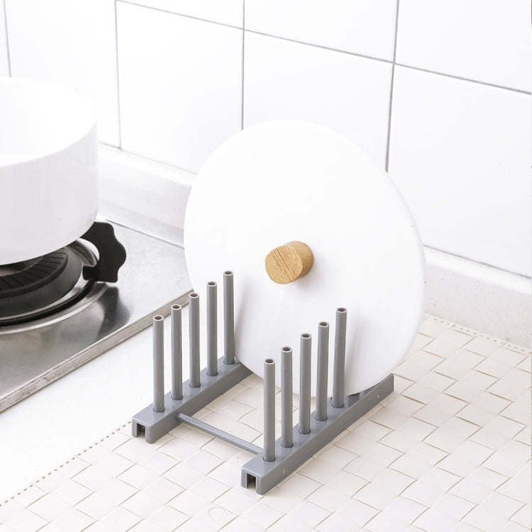 3 PCS Multi-function Kitchen Removable Plastic House Dish Rack Shelves, Random Color Delivery, Dish Rack Shelves