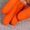 100pcs / Pack Antistatic Antislip Durable Fingertips Latex Protective Gloves, Size: L, 2.8*6.5cm, Size: L, 2.8*6.5cm