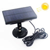 1500mAh Solar Panel Charger Waterproof Battery for Hunting Game Trail Cameras, 1500mAh