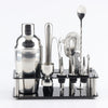 18 in 1 Cocktail Shaker Tools Setwith Acrylic Mount, , Capacity: 350ml, 350ml