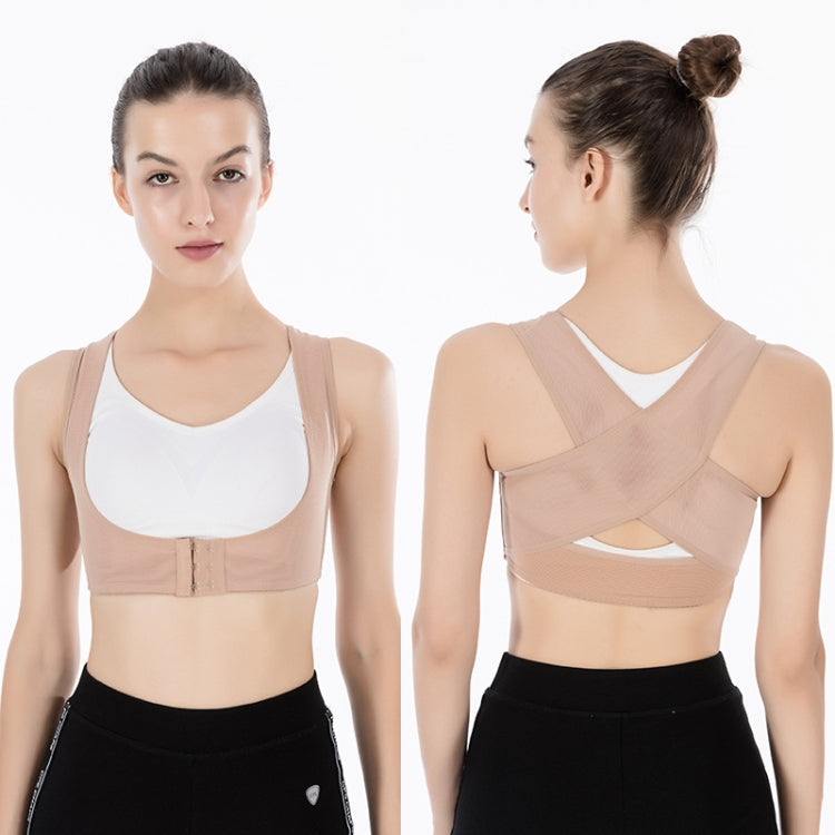 Women Ultrathin Kyphosis Correction Shoulder Support Tight-fitting Orthopedic Belt, Size:XL, XL