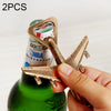 2 PCS Alloy Plane Design Beer Bottle Opener Best Wedding Gift and Party Favors, Plane model