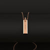 Mijobs Metal Screwless Magnetic Pendant Necklace for Fitbit Flex 2, Host not Included