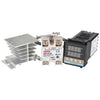 11000W REX-C100 Thermostat + Heat Sink + Thermocouple + SSR-100 DA Solid State Module Intelligent Temperature Control Kit, 100DA