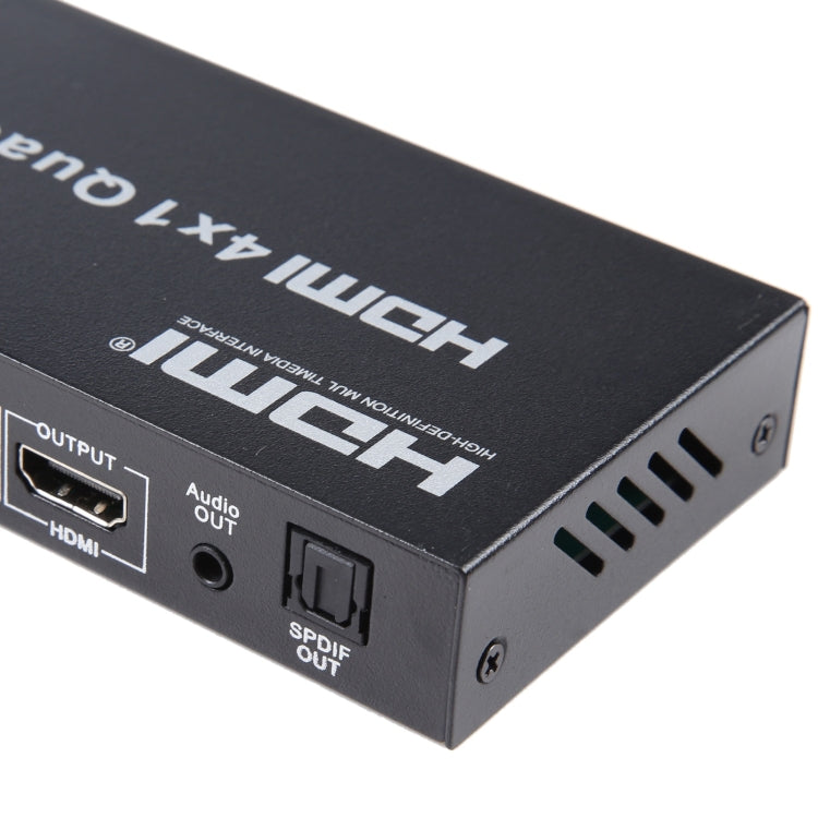 4 in 1 Out HDMI Quad Multi-viewer with Seamless Switcher, EU Plug, 4 x 1, EU Plug, 4 x 1, AU Plug, 4 x 1, UK Plug, 4 x 1, US Plug