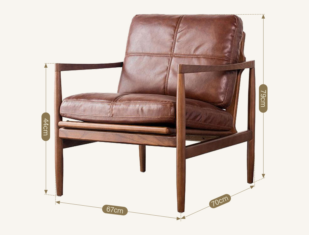 Hans Style CH22 Armchair, Solid Wood