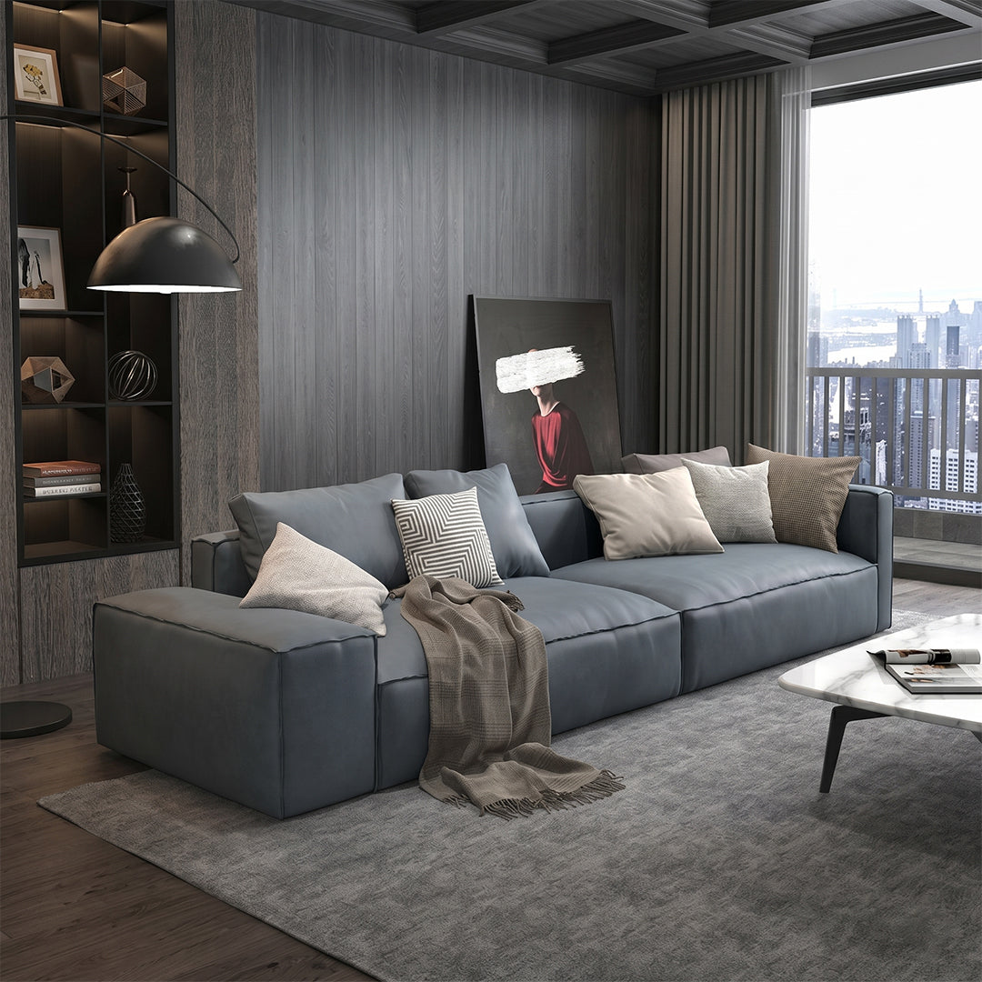 Hartste Two Seater Sofa, Leathaire