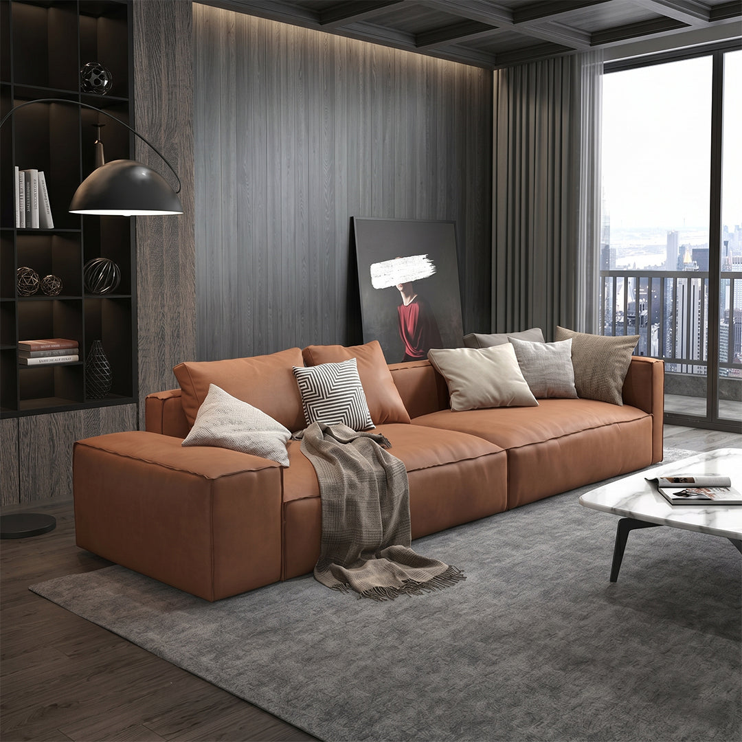 Hartste Two Seater Sofa, Leathaire