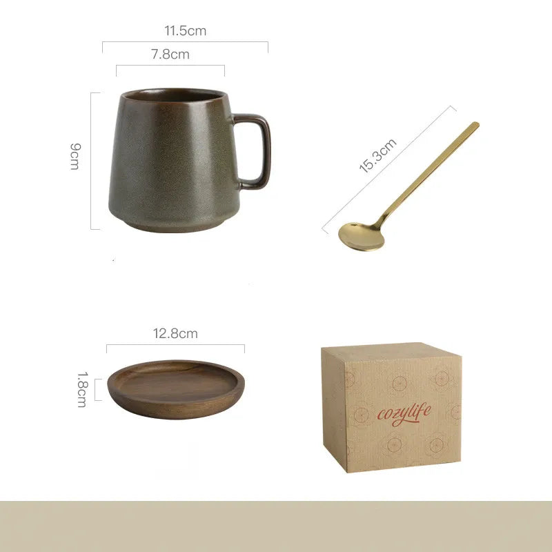 Handcrafted Japanese Stoneware Mug | Single & Curated Sets