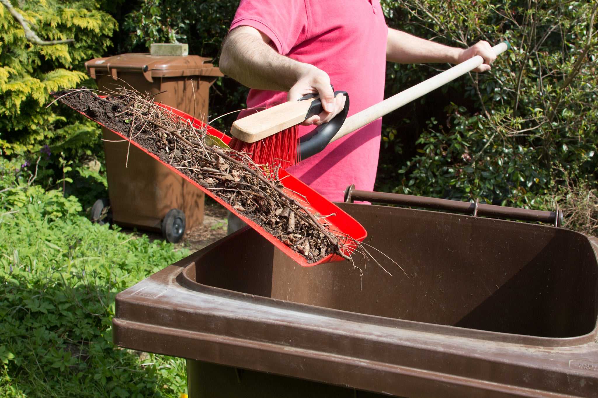 Extra Large Dustpan and Hard Brush