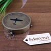 Spitfire Compass with High Flight Poem