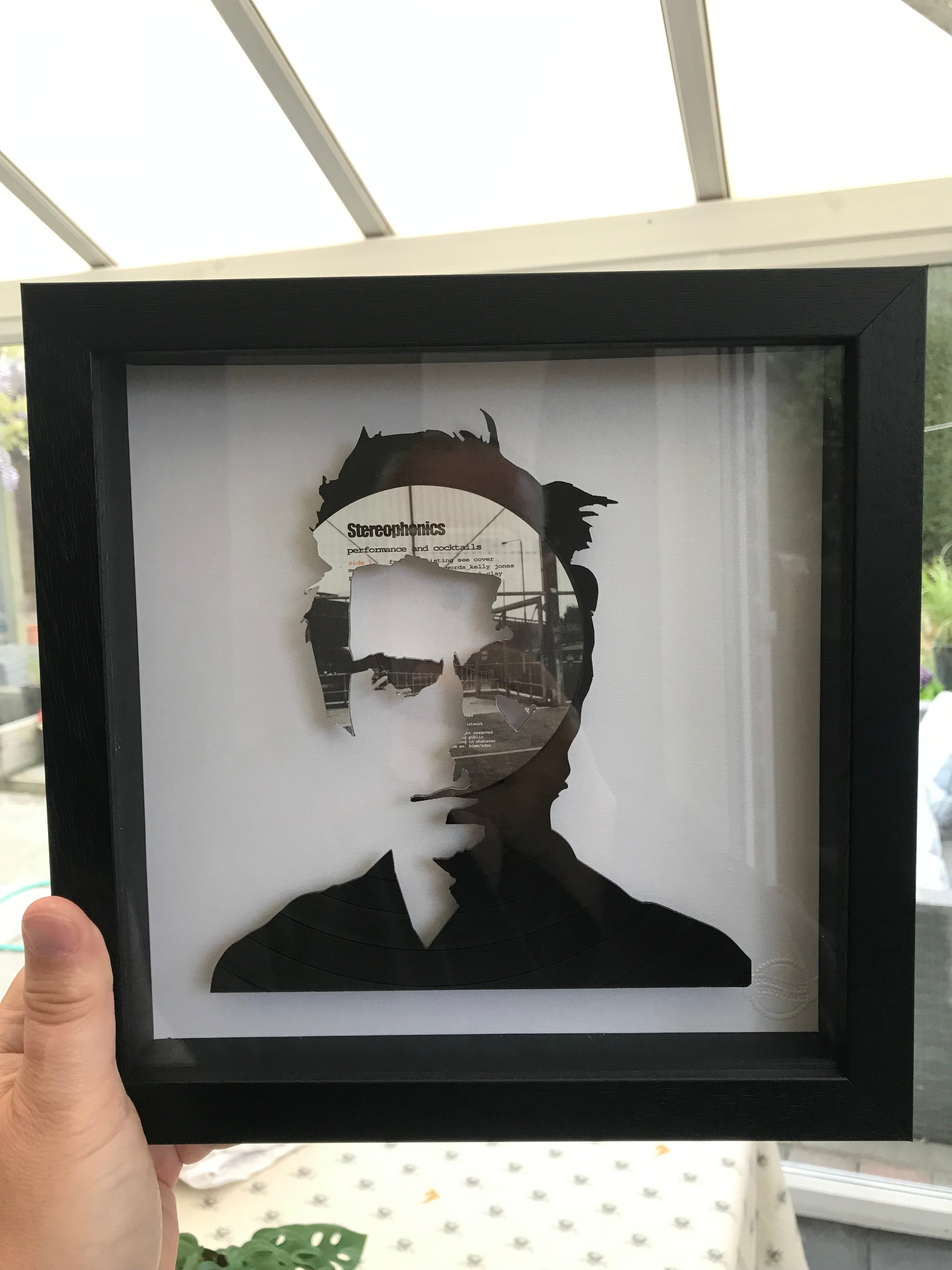 Kelly Jones of Stereophonics - Performance and Cocktails Original Vinyl Record Art 1999